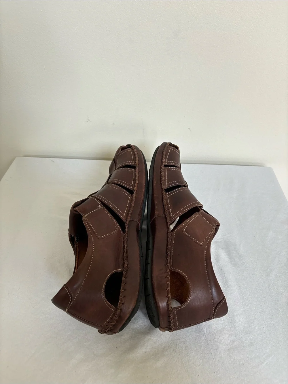 Pikolinos Fisherman Tarifa Brown Sandals Mens Size 44 US 10-10.5